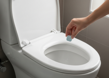 Testei a nova pastilha efervescente, será que limpa mesmo?