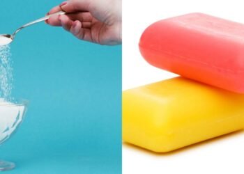 Depois de misturar duas barras de sabonete com açucar você vai economizar muito no mercado