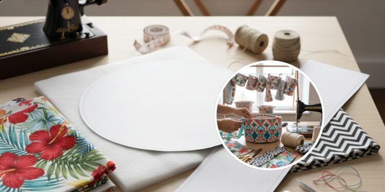 Um truque de costura que com poucos materiais você faz um cesto de tecido para roupa suja e em pouco tempo