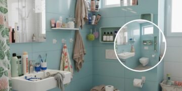 Aprenda como remodelar seu banheiro e fazê-lo parecer mais espaçoso, sem gastar muito dinheiro