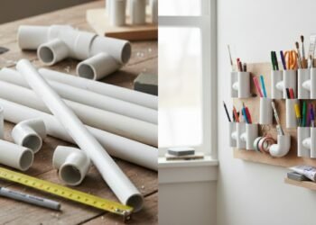 Como usar PVC para criar organizadores práticos