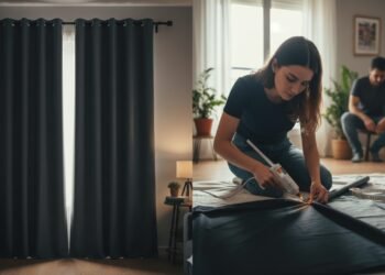 O detalhe que transforma um lençol comum em blackout perfeito