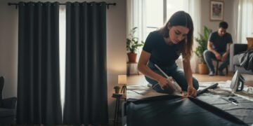 O detalhe que transforma um lençol comum em blackout perfeito