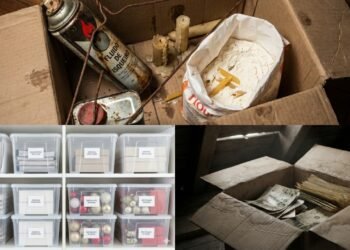 Esses itens não deveriam estar guardados assim