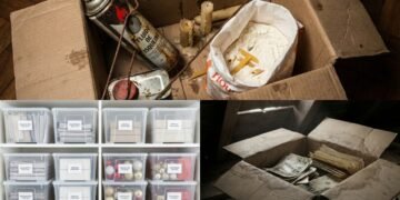 Esses itens não deveriam estar guardados assim