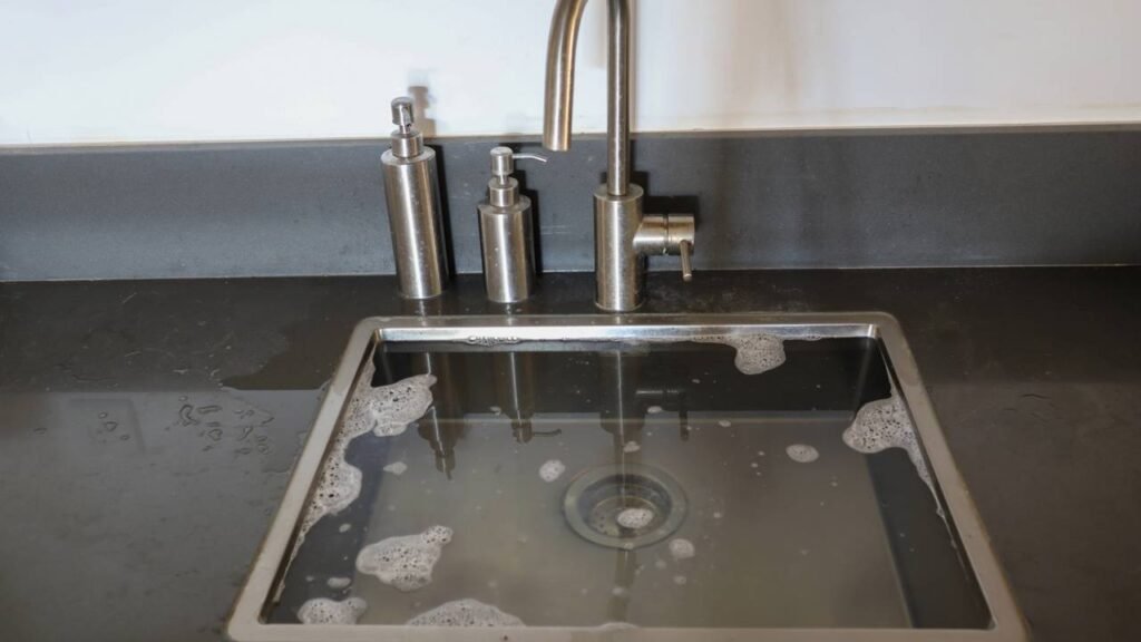 Só precisa jogar isso na pia e o ralo nunca mais vai entupir outra vez!