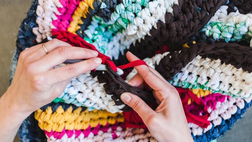 Como fazer um tapete de crochê redondo resistente