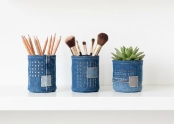 Como transformar jeans antigos em projetos sustentáveis