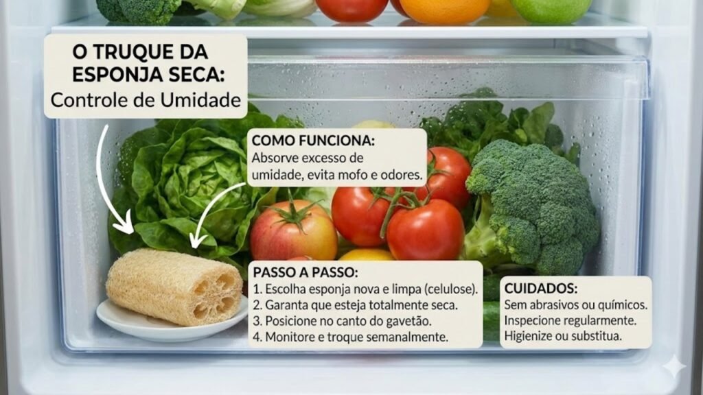 Essa esponja pode salvar seus alimentos do desperdício