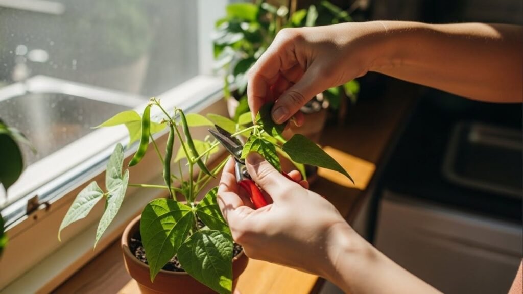 Quem planta vagem desse jeito colhe em menos de 60 dias até em vaso pequeno no quintal
