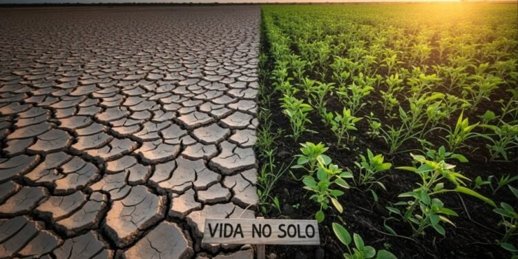 Pesquisadores fazem água durar semanas no deserto com técnica biológica simples que recupera a vida do solo com microrganismos