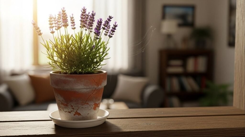 Essa planta perfumada na janela cria uma barreira invisível que espanta mosquitos sem veneno nem esforço