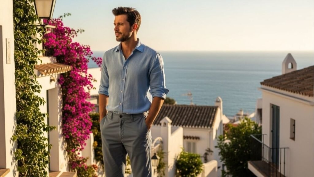 Homens estão abandonando roupas justas e investindo na chino relaxed: entenda por que essa peça virou sinônimo de estilo equilibrado