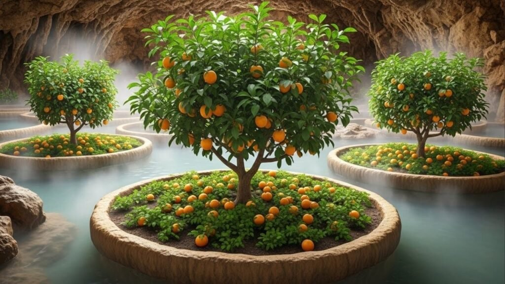 Como um túnel suíço com vazamento inesperado virou referência global em caviar, frutas tropicais e economia circular nas montanhas