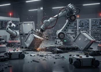 Sistema automatizado falha, operário morre e tragédia reabre discussão sobre limites da tecnologia sem segurança humana na indústria