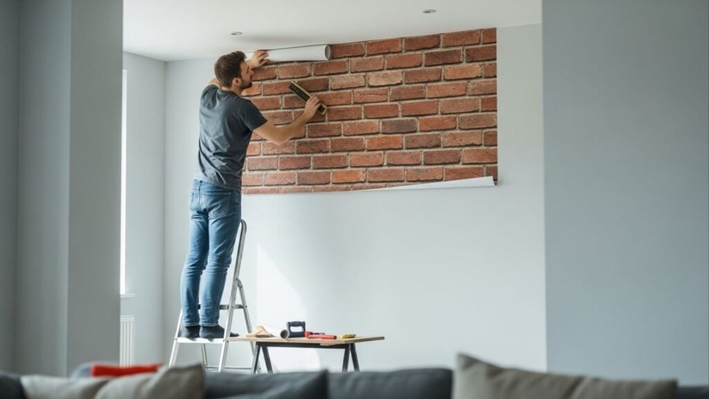 Com efeito 3D e materiais sustentáveis, esse papel de parede virou o favorito de quem quer beleza sem abrir mão da consciência