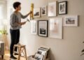 Pare de furar a parede no olho! Veja como montar uma galeria de quadros com alinhamento perfeito e sem arrependimentos