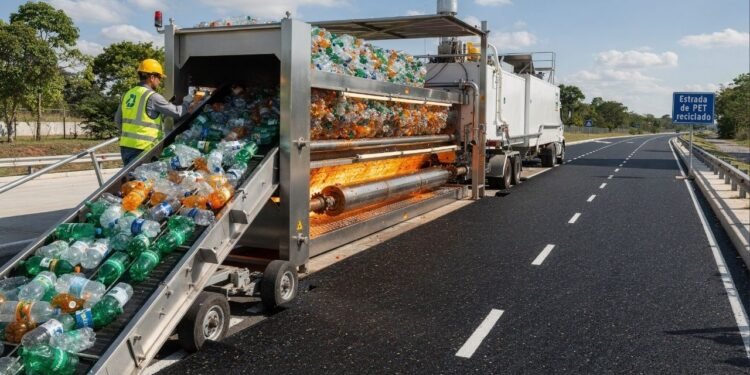 Estradas feitas com lixo? Cientistas revelam asfalto reciclado que resiste ao calor e ao gelo extremo