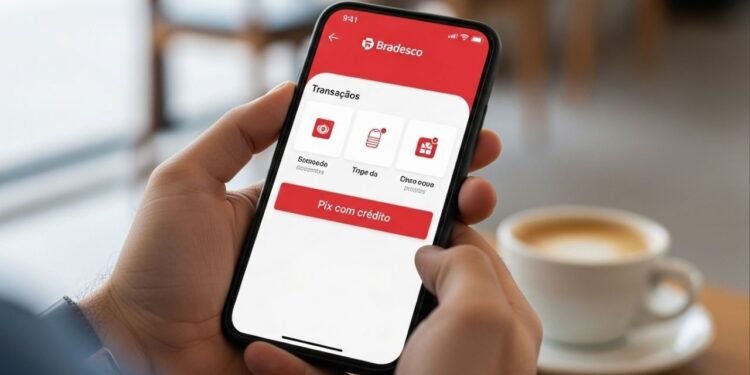 Nova função do Bradesco libera Pix com o limite do cartão, mas tem juros e IOF escondidos que ninguém te explica