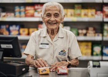 Enquanto o mundo discute descanso, ela trabalha há 80 anos sem parar e desafia tudo o que se diz sobre envelhecimento e aposentadoria
