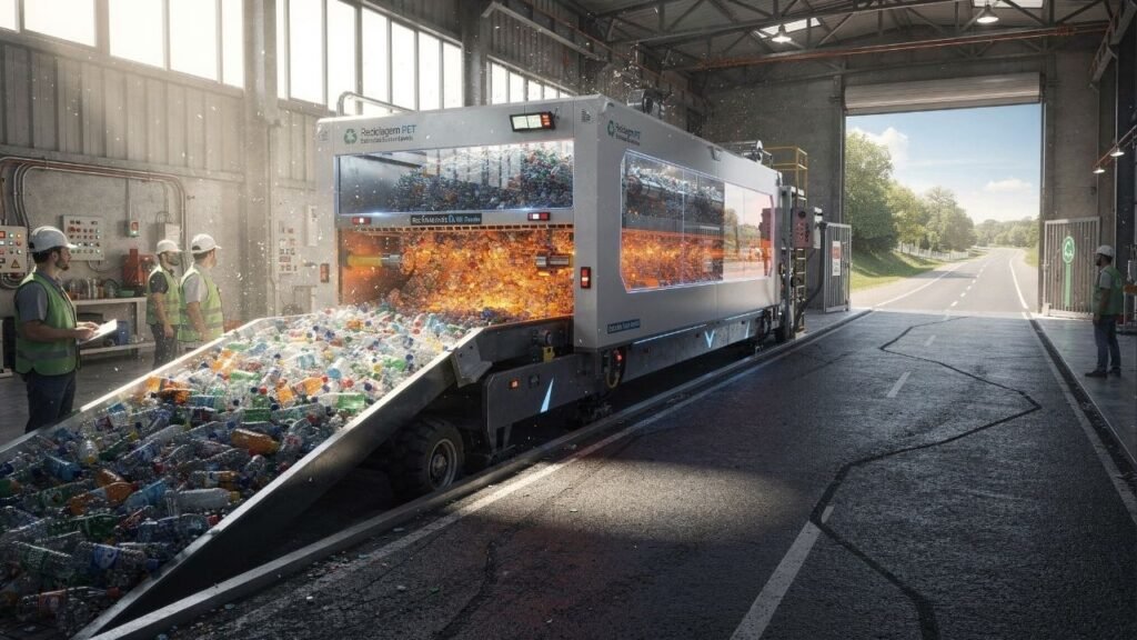 Estradas feitas com lixo? Cientistas revelam asfalto reciclado que resiste ao calor e ao gelo extremo