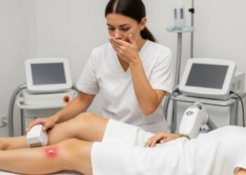 Depilação a laser termina em queimadura de 2º grau e indenização de R$ 50 mil: sentença responsabiliza clínica por erro grave