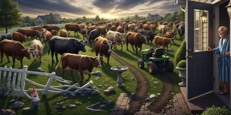 Rebanho invade plantação e gera prejuízo total: pecuarista é condenado a indenizar vizinho em R$ 41.520 mais juros e correção