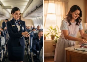 Com 27 anos, ela trocou uma carreira dos sonhos e um salário de R$ 22 mil pela vida doméstica e ninguém entendeu no início