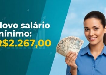 Piso salarial atinge R$ 2.267 em 2026 com reajuste acima da inflação e diferença histórica em relação ao salário mínimo do país