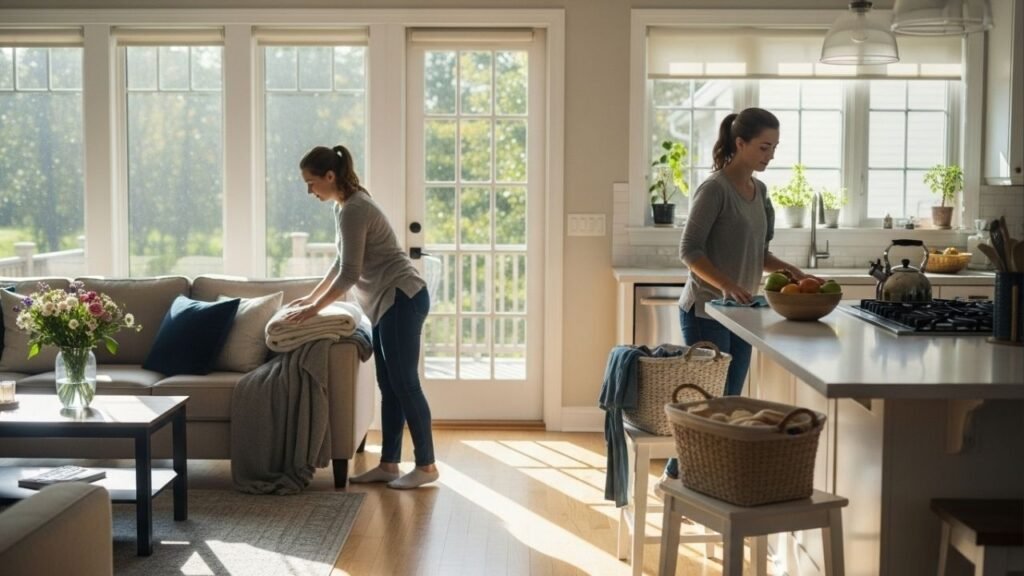 Com 27 anos, ela trocou uma carreira dos sonhos e um salário de R$ 22 mil pela vida doméstica e ninguém entendeu no início