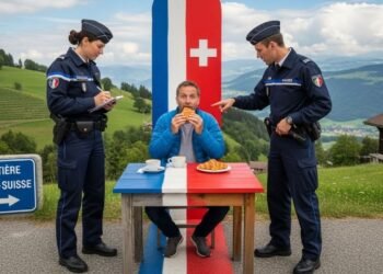 Pai de família é multado em 20 euros por comer croissants na fronteira e caso gera indignação nas redes