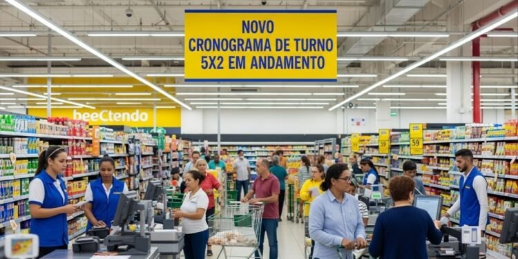 Supermercado surpreende ao encerrar a jornada 6x1 e adotar o modelo 5x2 que promete mais descanso, menos atestados e mais produtividade