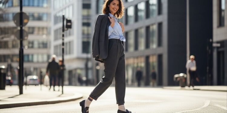 Essa combinação antes criticada agora define os visuais mais estilosos do ano e revela domínio total das proporções no look