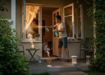 Como cuidar da sua casa durante o verão e evitar uma invasão de mosquitos por todas as partes