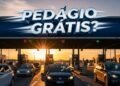 Regra pouco divulgada permite passar no pedágio sem pagar nada se a fila ultrapassar tempo ou distância limite