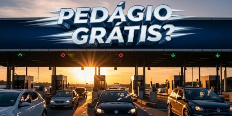 Regra pouco divulgada permite passar no pedágio sem pagar nada se a fila ultrapassar tempo ou distância limite
