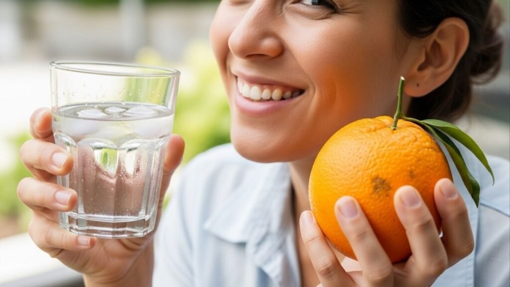 Água com laranja antes das refeições? Entenda como esse hábito ajuda na saciedade, na digestão e ainda fortalece sua pele