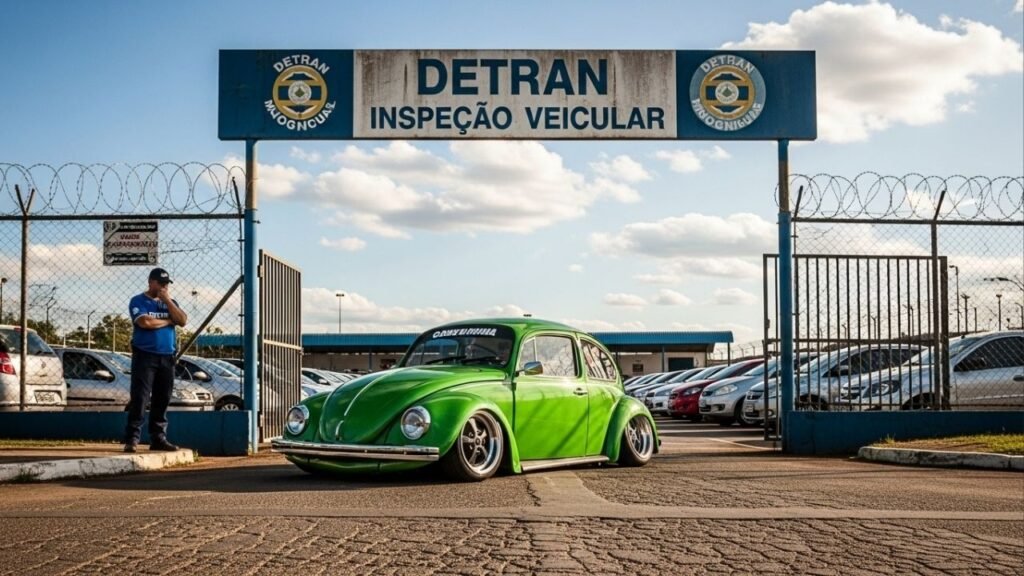 Carro rebaixado em 2026 pode ter documento bloqueado se estiver fora da nova regra dos 10 centímetros que o DETRAN já começou a cobrar