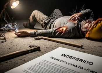 Homem sofre choque elétrico gravíssimo durante obra irregular e Justiça nega indenização após apontar culpa exclusiva da vítima