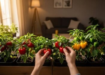 Transforme um simples vaso em uma pimenteira cheia de frutos com aroma forte e colheita prolongada
