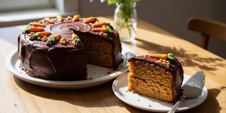 Seu bolo de cenoura sempre sola? O erro não está em você e sim nesses detalhes simples que mudam tudo na textura da massa