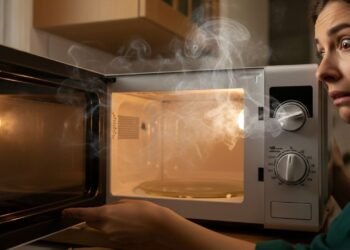 Ligou o micro-ondas vazio? Veja o que pode acontecer em segundos e por que esse erro custa quase o preço de um novo