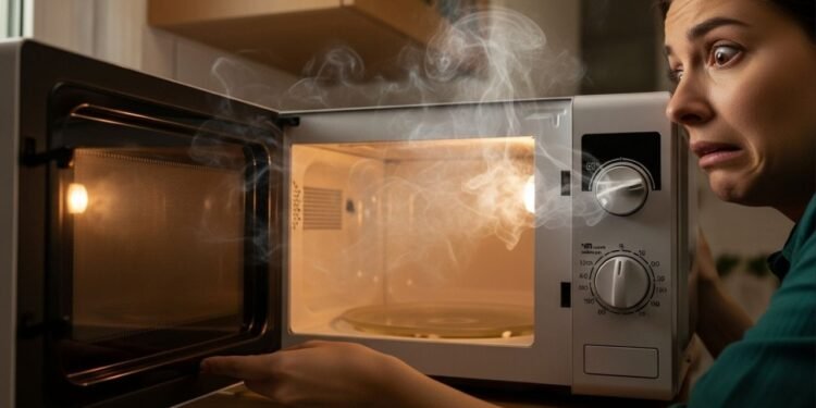 Ligou o micro-ondas vazio? Veja o que pode acontecer em segundos e por que esse erro custa quase o preço de um novo
