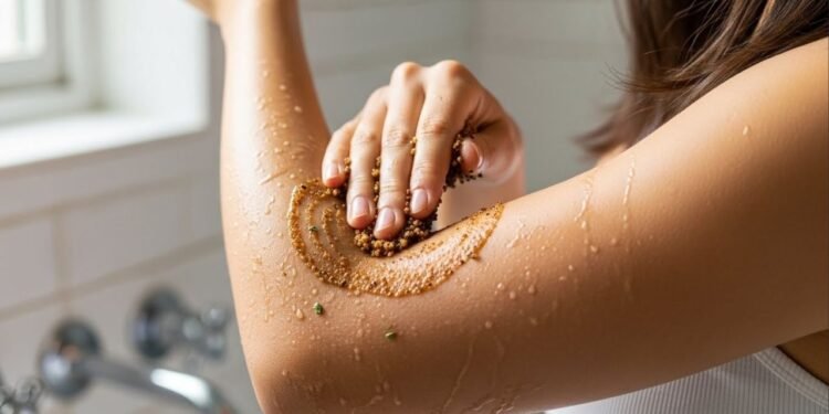 Menos vermelhidão, mais luminosidade: o esfoliante natural certo faz tudo isso e ainda protege a barreira cutânea