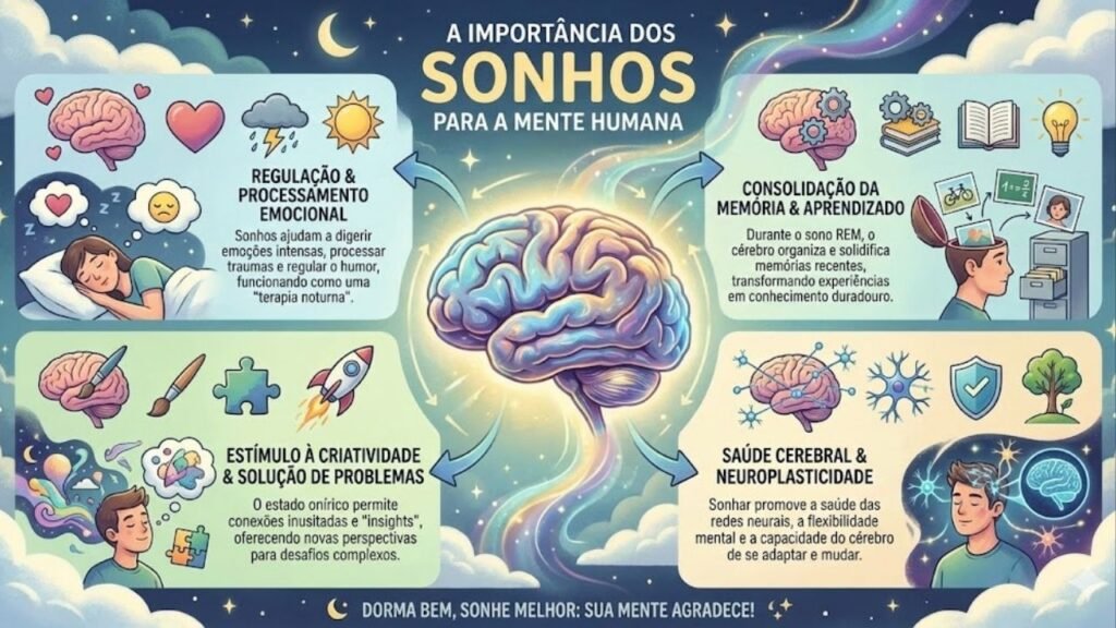 O que significa sonhar com queda, perseguição ou nudez? Veja o que seu inconsciente está tentando te mostrar