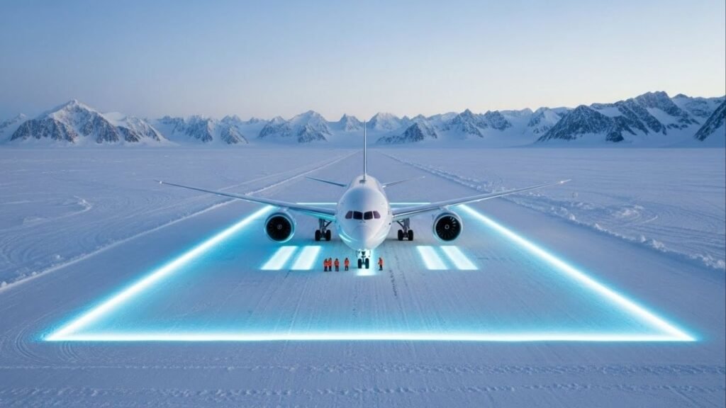 Boeing 787 pousa na Antártida pela primeira vez e inaugura nova era na ciência polar com menor custo e impacto ambiental