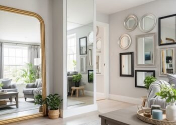 Quer que sua casa pareça maior clara e moderna? Use espelhos assim e descubra por que esse truque está dominando