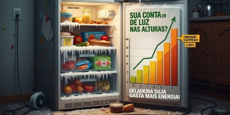 Esse erro comum na geladeira pode dobrar o consumo de energia e ainda causar curto dentro de casa
