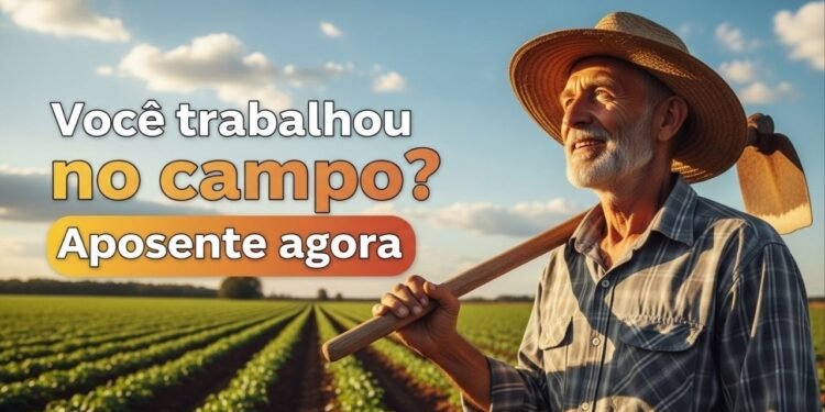 Quem trabalhou na roça pode se aposentar mais cedo mesmo sem ter pago INSS e muitos brasileiros ainda não sabem disso