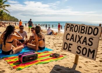 Nova regra em Gramado pega turistas de surpresa e já faz gente perder a caixa de som nos parques sem chance de defesa